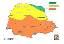 Fim de semana será de chuva forte no Paraná