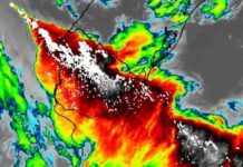 Frente fria avança pelo Sul e aumenta risco de temporais no Paraná