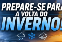 Massa de ar polar provoca queda brusca nas temperaturas