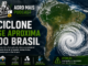 Ciclone e frente fria provocam chuva intensa no Sul do Brasil