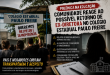Colégio Paulo Freire: pais relatam preocupação com possível mudança
