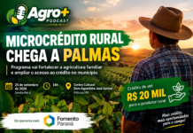Palmas apresenta Microcrédito Rural com recursos de até R$ 20 mil