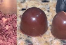 Do campo ao chocolate: cebola roxa ganha versão em bombom
