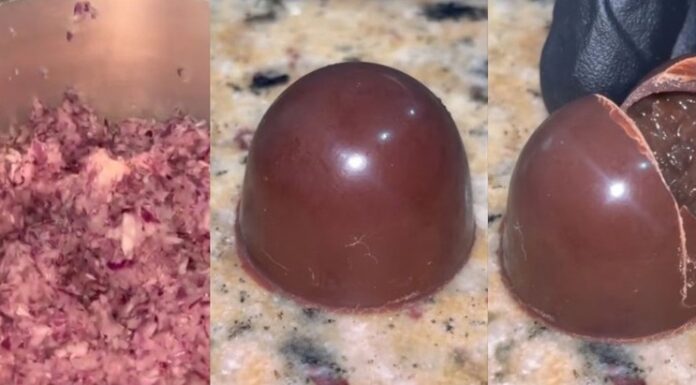 Do campo ao chocolate: cebola roxa ganha versão em bombom